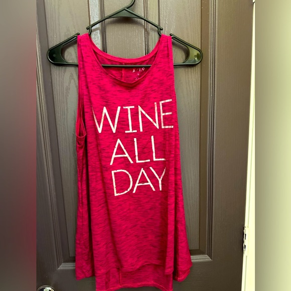 Apt. 9 Tops - Apt 9 graphic tank variegated hot pink size large